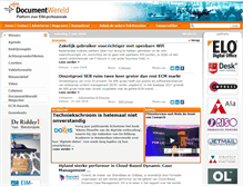 Tablet Screenshot of documentwereld.nl